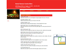 Tablet Screenshot of gandasiamesecuisine.menutoeat.com