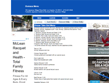 Tablet Screenshot of oomasa.menutoeat.com