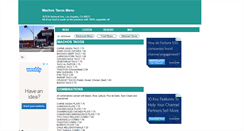 Desktop Screenshot of machostacos.menutoeat.com