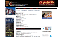 Desktop Screenshot of elgallito.menutoeat.com