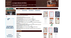 Desktop Screenshot of losagavesmexicangrill.menutoeat.com