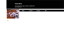 Tablet Screenshot of hodori.menutoeat.com